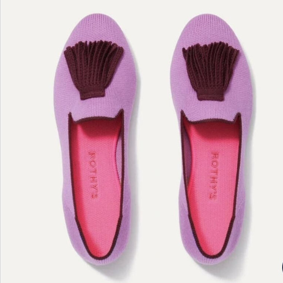 Rothy's Shoes - Rothy's Limited Edition The Merino Wool Tassel Slip On Loafer Flat Size W9 NWOB